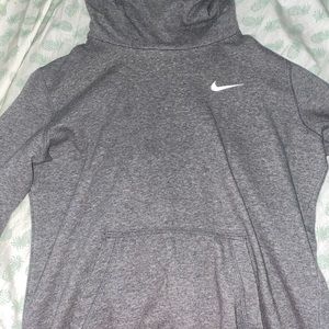 Nike Unisex Gray Pullover Hoodie